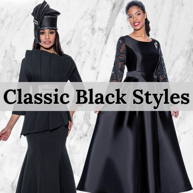 Black Church Suits & Dresses Black Church Suits & Dresses