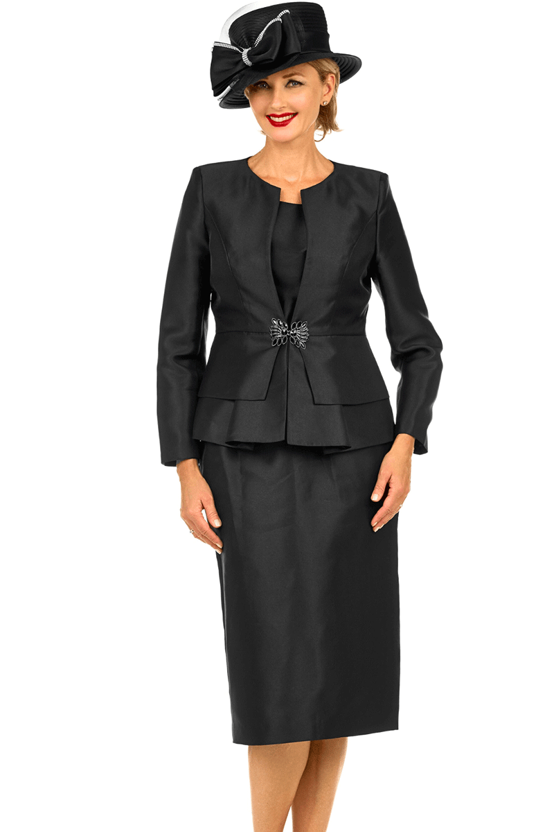 Giovanna Usher Suit S0902-Black main image 1