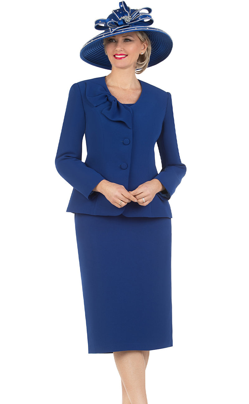 Giovanna Church Dress DP2423-Royal main image 1