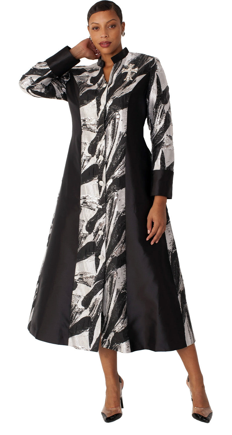 Tally Taylor Robe 4445C-Navy Blue