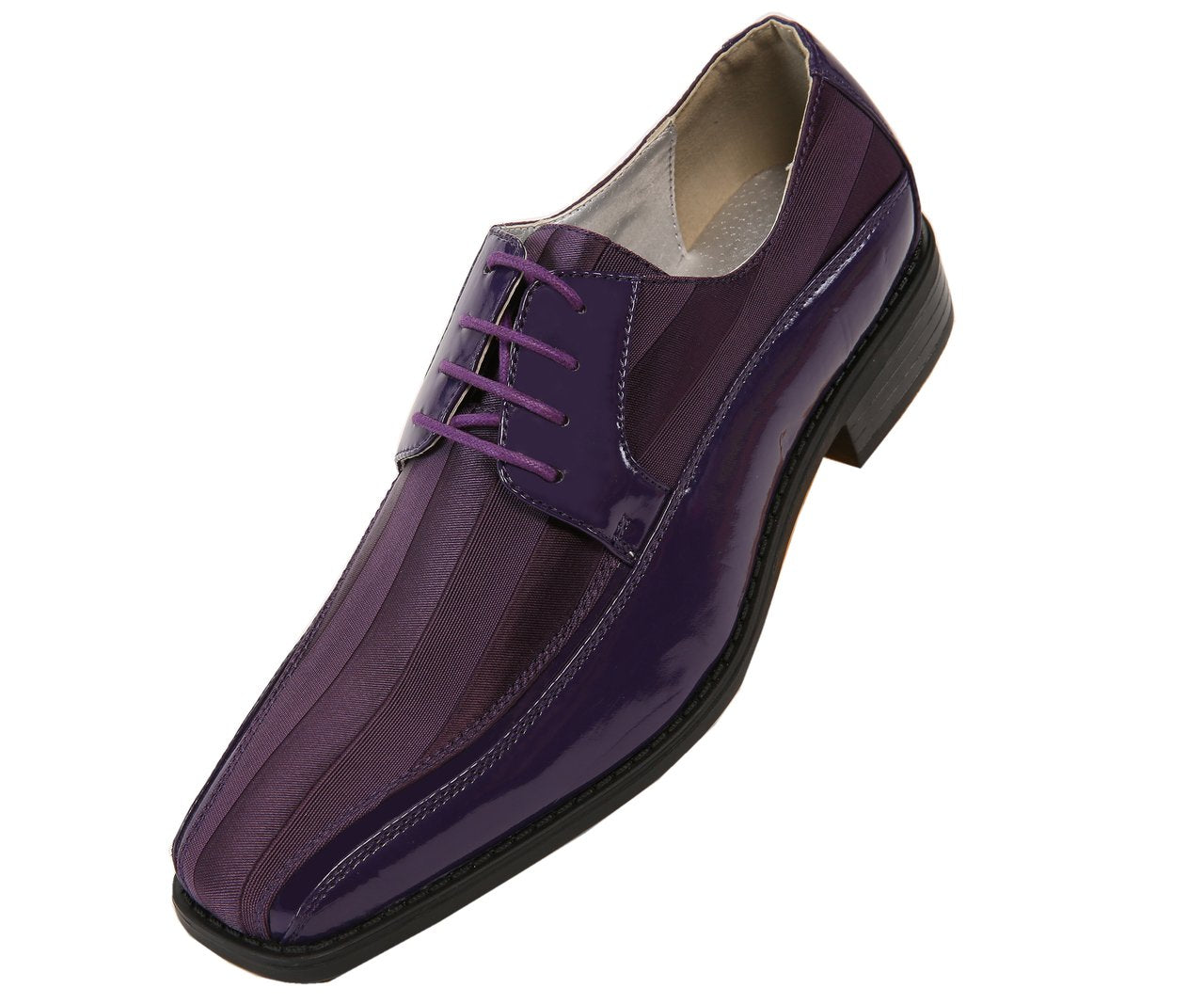 men's dark purple dress shoes Mens Purple Dark Plum Fade Dress Loafers Buckle Accent Antonio Cerrelli Elite 6938 13