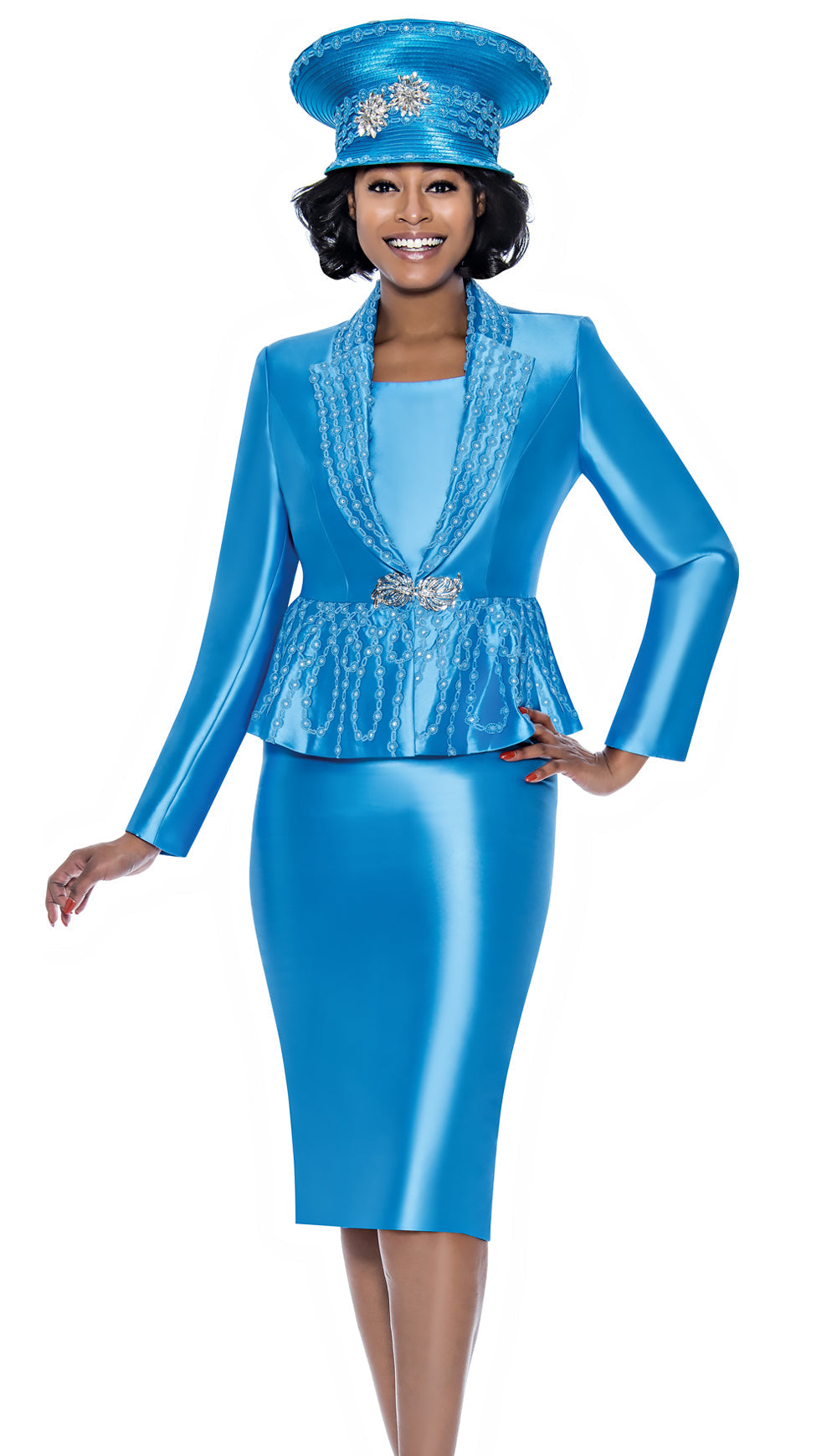 Terramina Church Suit 7964C Blue