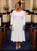 Lily And Taylor Dress 5459C White