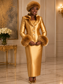 Lily And Taylor Suit 4969C Gold