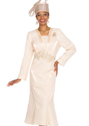 Elite Champagne Church Dress 6066