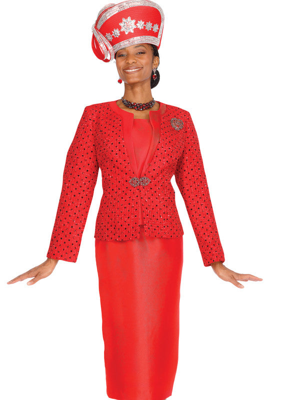 Aussie Austine Church Suit 5903-Red