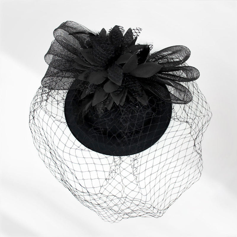BDF Fascinator Hat 1261 Black