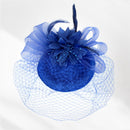 BDF Fascinator Hat 1261 Royal
