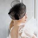 BDF Fascinator Hat 1542-Black