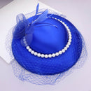 BDF Fascinator Hat 413 Royal