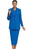 Ben Marc Usher Suit 2299-Royal Blue - Church Suits For Less