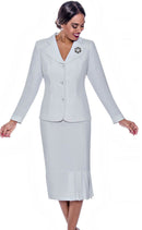 Ben Marc Usher Suit 78095C-White - Church Suits For Less