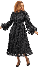 Black Church Dress 9091