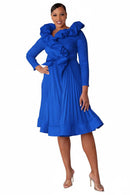 Chancele Dress 9770-Royal Blue