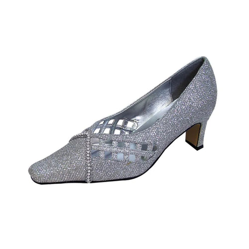 women's silver dress shoes Women Dress Shoes 675C Silver