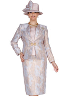 Champagne Italy Church Suit 6403