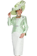 Designer Church Suit 6418