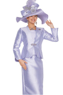 Designer Church Suit 6262-Lilac