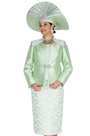 Designer Church Suit 6417