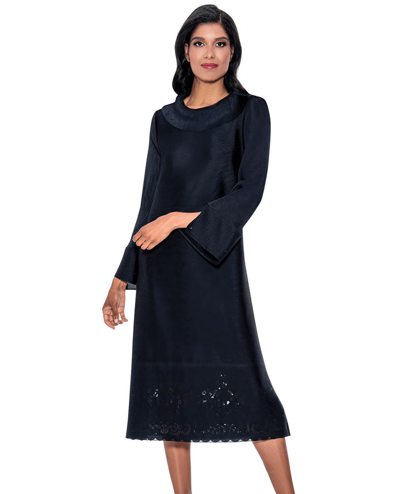 Divine Casual Dress 1661-Black