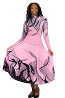 Diana Couture Church Dress 00092-Pink