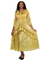 Diana Couture Church Dress 25833-Yellow