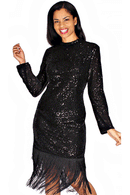 Diana Couture Church Dress 8564-Black