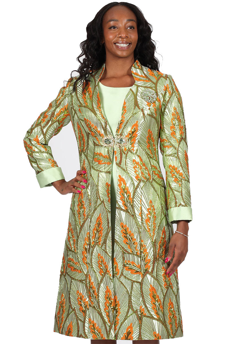 Diana Couture Dress 8610-Green Diana Couture Dress 8610-Green