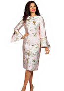 Diana Couture Dress 8740-Pink/Green