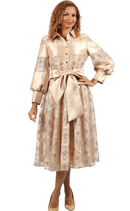 Diana Couture Church Dress 9083 - Church Suits For Less