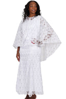Diana Couture Church Dress 9112C-White