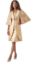 Diana Couture Church Dress 9231-Gold