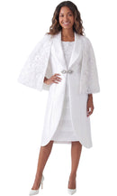 Lusso Church Dress 9231-Off-White