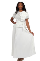 Diana Couture Church Dress 99451-White