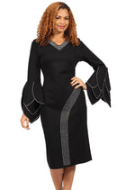 Diana Couture Church Dress 9061 - Church Suits For Less