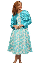 Diana Couture Church Dress 9062C - Church Suits For Less