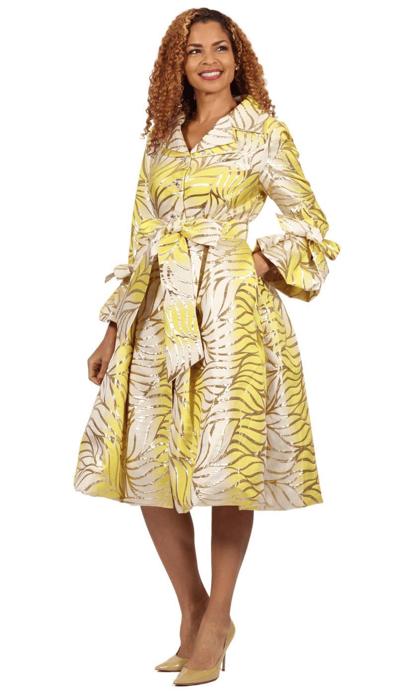 Diana Couture Dress 8903-Yellow