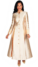 Diana Church Robe 8521-Champagne