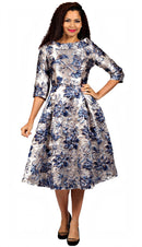Diana Couture Church Dress 8847C - Church Suits For Less