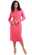 Diana Couture Dress 8604-Fuchsia - Church Suits For Less