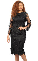 Diana Couture Dress 8746C-Black