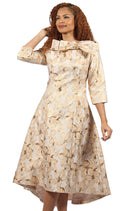 Diana Couture Church Dress 8794 - Church Suits For Less