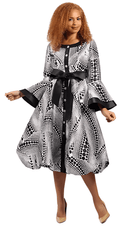 Diana Couture Church Dress 8949C - Church Suits For Less