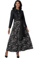 Devine Sport Denim Dress 800321-Black