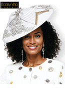 Donna Vinci Hat 13459-White