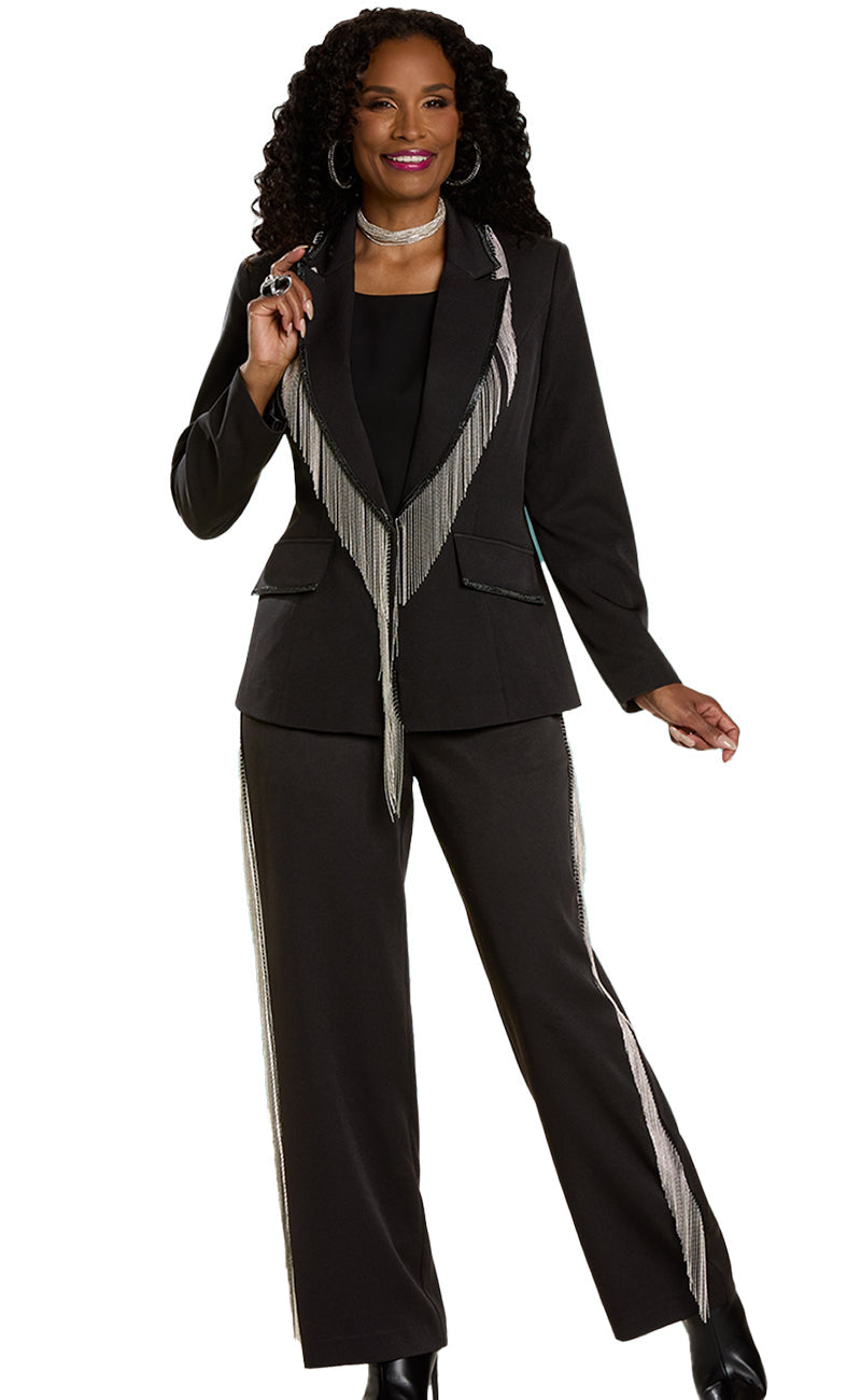 Donna Vinci Pant Suit 12125 - Church Suits For Less