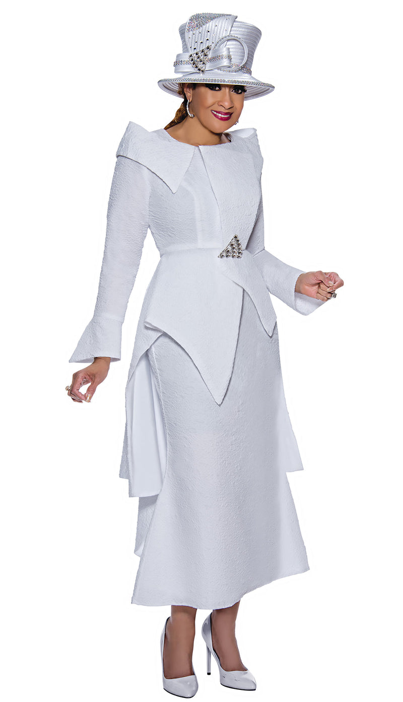 Dorinda Clark Cole Church Suit 4212 White