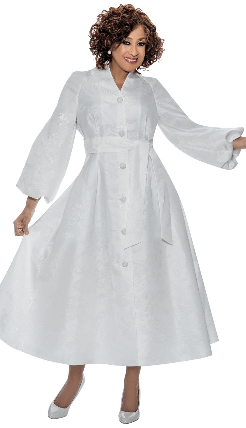 Dorinda Clark Cole Dress 309031-White