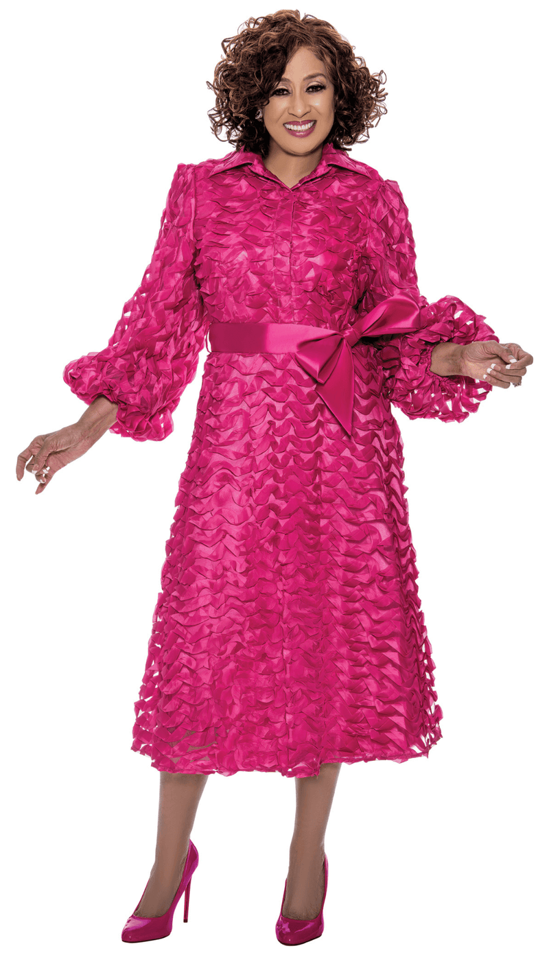 Dorinda Clark Cole Dress 5261-Magenta