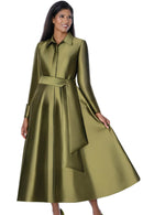 Dresses by Nubiano 100311-Olive